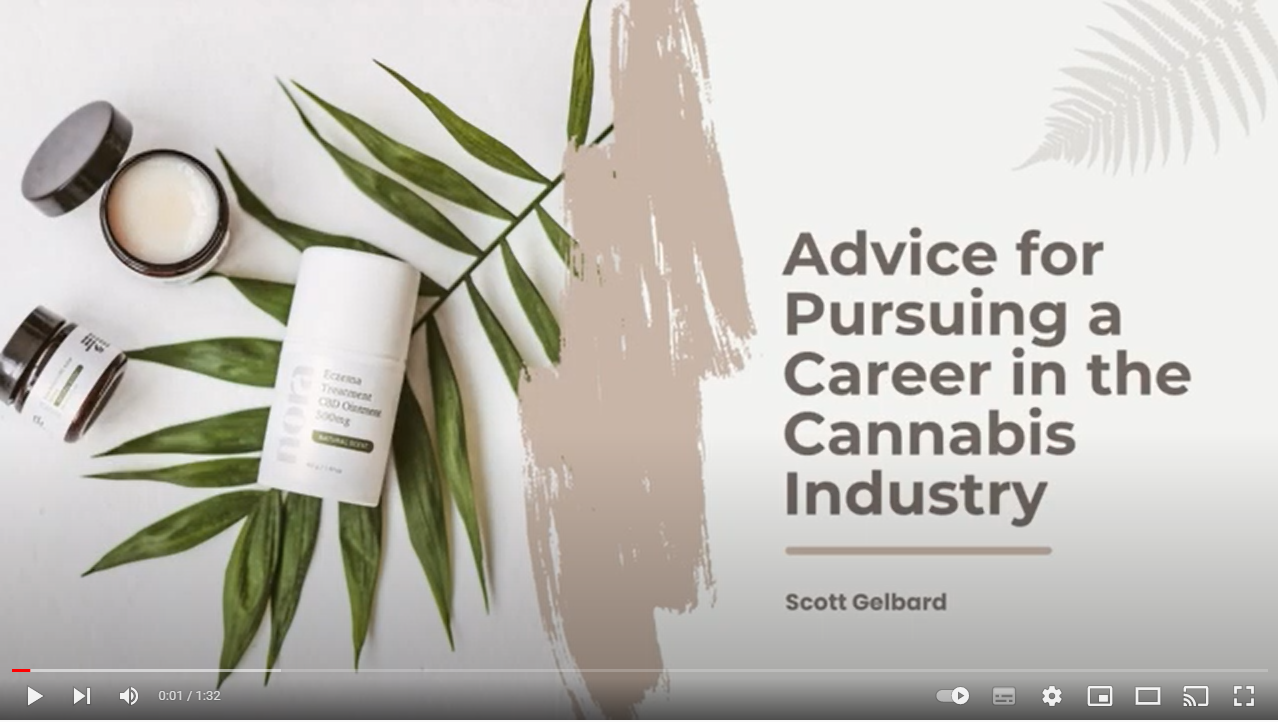 Advice for Pursuing a Career in the Cannabis Industry
